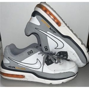 Nike Air Max White Men’s Sneakers Size 8 Style 317551-122 EUC